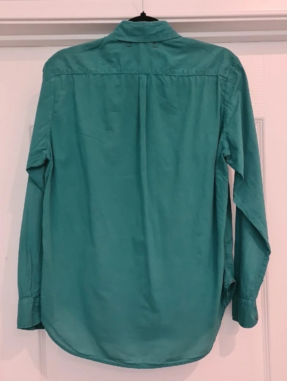 XiRENA 100% Cotton Teal Button-Down Shirt